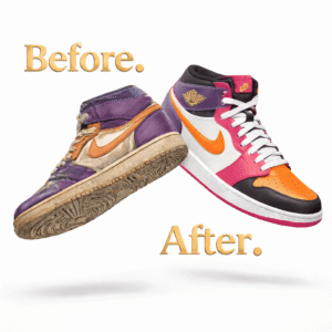 Combo Shoe Brush Microfiber Sneaker Cleaner